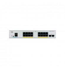 C1000-16P-E-2G-L Cisco Catalyst PoE+ коммутатор 16 x GE RJ-45 (120W), 2 x SFP