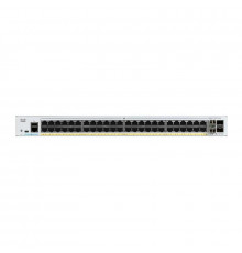 C1000-48FP-4G-L Cisco Catalyst PoE+ коммутатор 48 x GE RJ-45 (740W), 4 x SFP